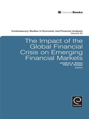 cover image of Contemporary Studies in Economic and Financial Analysis, Volume 93
